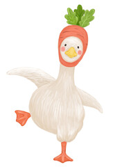 happy dancing goose for easter