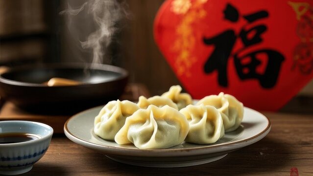 chinese steamed dumplings