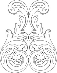 vector illustration sketch design decoration ornament floral abstract natural classic vintage ethnic europe