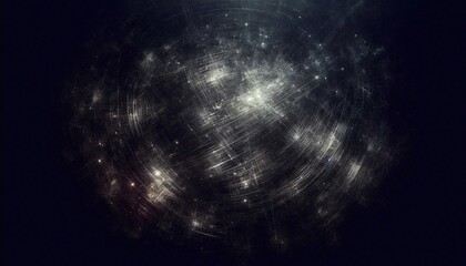 Deep cosmos abstract with bright star nebulae