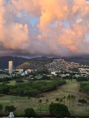 golf course view of hawaii