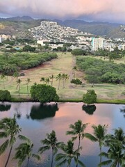 golf course view of hawaii