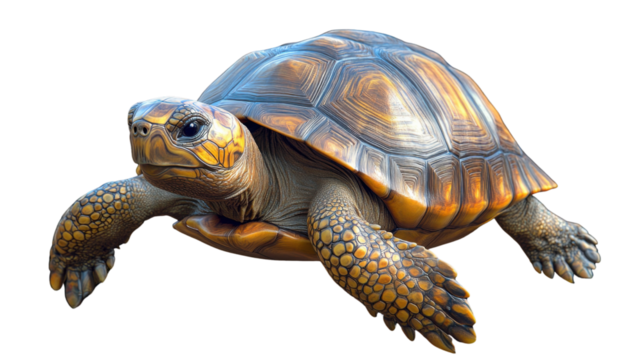 turtle isolated on white background