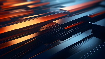 Sleek Tech-Inspired Abstract Background Featuring Sharp Angled Lines and Overlapping Layers