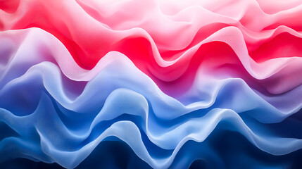 Obraz premium Abstract material blue and red gradient background banner with lines