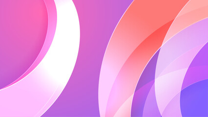 stylish colorful curve shapes gradient abstract background vector illustration, perfect for presentation design, business project, or digital poster
