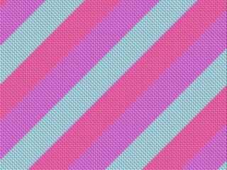 Seamless diagonal stripes pattern in pastel pink, purple, and light blue.
