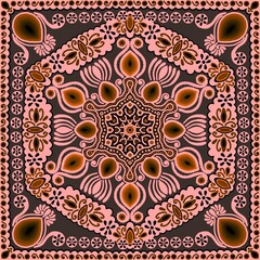 Mandala with detailed design 