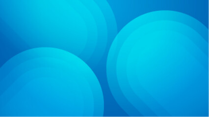 Abstract Blue Gradient Blob Background Vector Illustration
