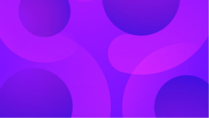 abstract purple gradient background geometric shapes and fluid curves