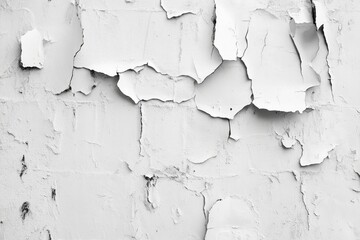 Obraz premium peeling paint on a brick wall.