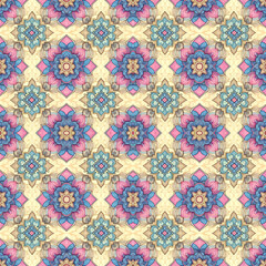seamless pattern with flowers