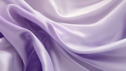 Obraz premium Purple and White Abstract Fabric Background with Flowing Texture and Elegant Sheen, Luxurious Mood