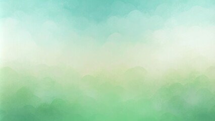 Soft Pastel Green Blurred Background. Soft Focus Spring Green Background