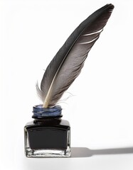 Quill Pen in Inkwell