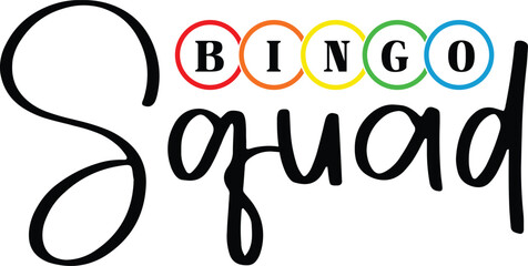 Bingo Quotes Planner SVG T-shirt Design