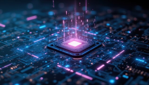 A quantum computer utilizes qubits, which can exist in multiple states simultaneously
