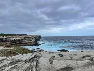 Rocky Coastal Cliffs