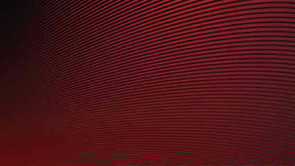 Red gradient with curve line abstract background for backdrop