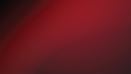 Red gradient with curve line abstract background for backdrop