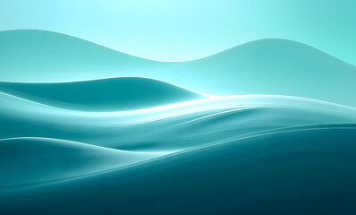 Fototapeta premium abstract blue wave background