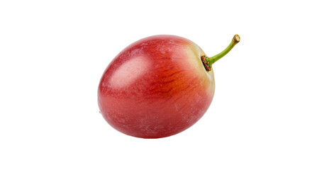 Two ripe red apples isolated on a white background, fresh and juicy, perfect for a healthy diet and dessert