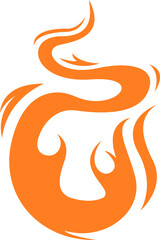 Flame Vector Design Element Set