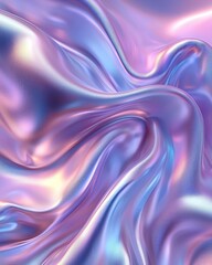 Obraz premium An ethereal swirl of pastel colors creates a mesmerizing abstract fabric-like texture with depth and dimension, perfect for backgrounds, design projects, and artistic compositions.