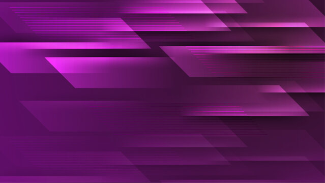 modern abstract purple gradient geometric background vector illustration, for presentation design, business project, or wallpaper - Powered by Adobe