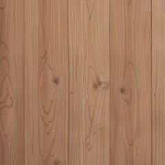 Naklejka premium Image displays a close-up view of a wooden surface with a natural, light brown color. The texture is smooth with visible grain patterns running vertically across the surface.