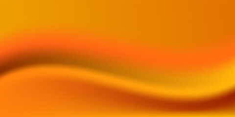 Vector orange line background curve element with white space for text and message design, overlapping layers, vector.