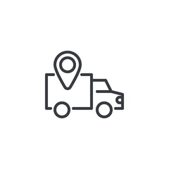 Smart Logistics line icon