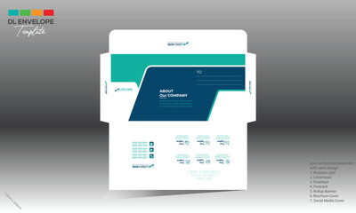 envelope for corporate and any use