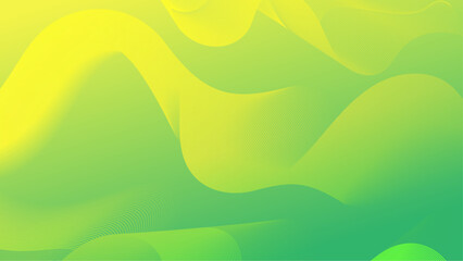 abstract green and yellow gradient background vector illustration