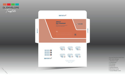 envelope for corporate and any use