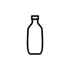 Bottle icon vector illustration. bottle sign and symbol
