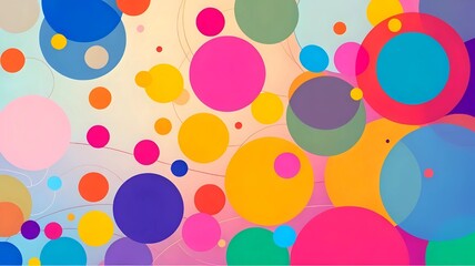 colorful balloons background