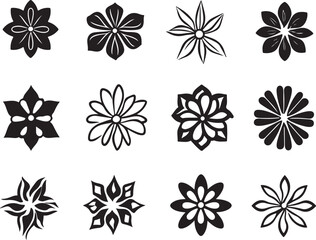 Elegant Black & White Rose Illustrations