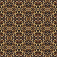 brocade pattern for textile design 