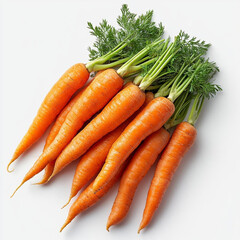 Harvest Gems: The Golden Bounty of Fresh Carrots
