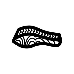 鮭の切り身のアイコンイラスト