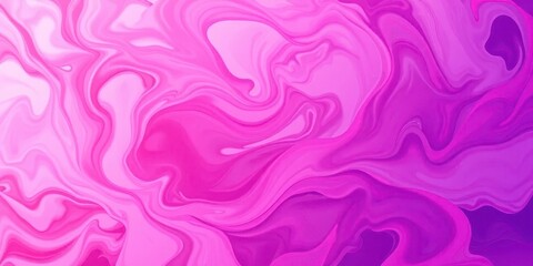 Swirling pink and purple abstract forms create a dynamic, energetic background, fluid, texture
