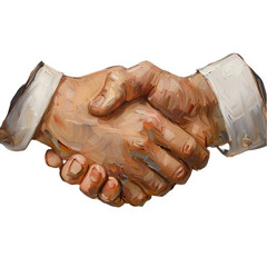 A Powerful Handshake: A Symbol of Agreement and Partnership