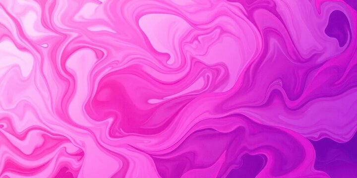 Swirling pink and purple abstract forms create a dynamic, energetic background, fluid, texture