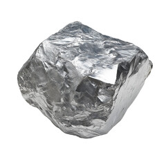 Naklejka premium a large transparent crystal cube on a black background.