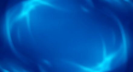 Obraz premium Abstract Blue Fluid Background with Soft Light Streaks