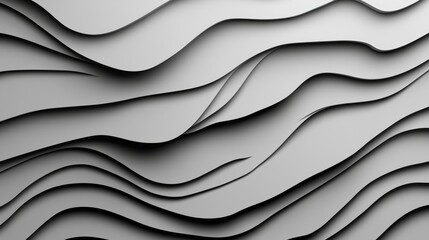 Obraz premium Modern abstract white background with dynamic curves and futuristic business vibes.