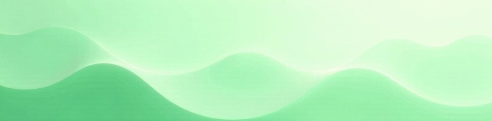 White noise texture fades to pale green, simple abstract design , green, minimal