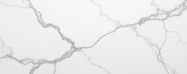 Obraz premium Close-up shot of smooth white marble texture with natural veins, marble, luxurious, texture