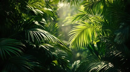 The rustling sound of the leaves whispers a soothing melody of the tropics.